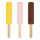 Small foot Majhna noga Leseni Popsicles Sveže