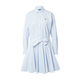 Polo Ralph Lauren Košulja haljina, mornarsko plava / svijetloplava / bijela