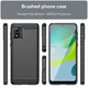 Techsuit Carbon Silicone maska za Motorola Moto E13 – crna