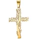Ogrlica s obeskom Tree Cross - Zlata KP34143