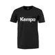 Kempa T-shirt Promo noir a manches courtes Črna