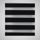 Rolo crne zavjese sa zebrastim linijama 70 x 120 cm