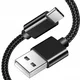 shumee Kabel TYPE-C za hitro polnjenje 3.0, hitro polnjenje USB-A - USB-C Koanni kb03_BLACK