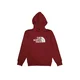 THE NORTH FACE Majica Drew Peak temno rdeča