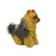 slomart Interaktivni plišasti kuža Yorkshire terrier LEAN TOYS, črno-rjav, laja in maha z repom