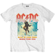 AC/DC Majica Blow Up Your Video Unisex White L