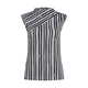 Karl Lagerfeld Bluza črna/bela