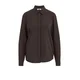 WE Fashion Bluza temno rjava/bela