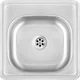 Deante Techno ZMU 0100 Sudopera, 1 korito, 15cm, Čelična, Inox