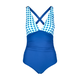 CUPSHE Ženski jednodelni kupaći J39 plavi