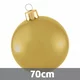 Ornamento Novogodišnja velika kugla 70cm - Zlatna ( 770053 )