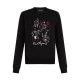 Karl Lagerfeld Majica Karl Series rubin rdeča/črna/bela