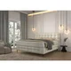 Boxspring Krevet Scarlett 160/200 cm , krem