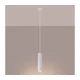 Brilagi - LED luster na sajli CRESTO 1xGU10/10W/230V bela