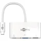 Goobay USB 3.0 adapter [1x Moški konektor USB-C™ - 1x Ženski konektor USB-C™, Ženski konektor USB 3.0 tipa A, Ženski konekt
