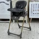 KikkaBoo Hranilica Olive wood dekor Dark Grey (KKB12180)