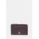 Etui za kartice Tommy Hilfiger mornarsko modra barva, AW0AW18023