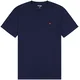 WRANGLER Majica SIGN OFF TEE mornarska/rdeča/bela