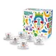 Illy Art Collection: PASCALE M. TAYOU 2022 skodelice za kapučino s krožniki 6 x 160 ml