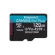 KINGSTON Memorijska kartica U3 V30 microSDXC 128GB Canvas Go Plus 200MB/s A2 SDCG4/128GBSP
