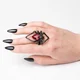 Prstan ALCHEMY GOTHIC - Black Widow - R222B