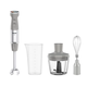 Tefal HB673B Quickchef + Poharki siv palični mešalnik Set, 1000 Watt