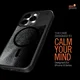 shumee Ovitek STM Relax Sand MagSafe - iPhone 15 Pro Max (črn/siv)