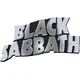 Black Sabbath Wavy Logo Odznak 30 x 15 mm