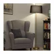 Brilagi - LED podna lampa CERIA 1xE27/20W/230V prečnik 45 cm crna/zlatna