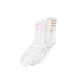 ADIDAS ORIGINALS Nogavice 3 STRIPES CREW SOCKS 3 chamois/brokat/roza/bela