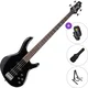 Cort Action Bass Plus SET Black Električna bas kitara