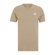 Nike Sportswear Majica CLUB bež/bela