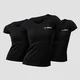 GymBeam Ženska majica Basic 3pack Black