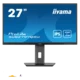 IIYAMA Monitor ProLite XUB2797QSN-B2, IPS QHD, 100Hz, USB-C, Crni