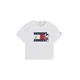TOMMY HILFIGER Majica PEANUTS temno modra/rdeča/bela
