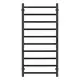 VEVOR Stenski grelec za brisače 10 palic 1000x500x102 mm črn
