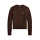 Polo Ralph Lauren Pletena jopa rjava