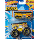 Buggy Hot Wheels Monster Trucks - 5 Alarm, s autićem