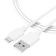 Taktični polnilni kabel USB - A / Lightning 2m - bel KP11569