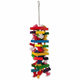 Viseća igračka Bird Jewel s užadima i vratima, u boji 54 cm