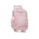 PEPE JEANS MIA ranac za školu sa točkićima - light pink