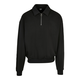 Urban Classics Majica Collar Crew, črna