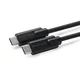 MicroConnect Kabel USB C-C 3.2 Gen2, črn