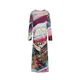 Desigual Obleka modra / smaragd / pitaja