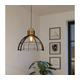 Eglo 43769 - Viseći luster na sajli STILLINGTON 1xE27/40W/230V crna