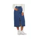Only Noos Bianca Midi Skirt - Medium Blue Denim Modra