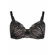 Dorina Nedrček CELINE LIGHT PADDED DEMI, črna