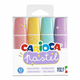 Carioca Pastelni barvni flomastri 4 kosi
