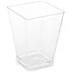 WIMEX s.r.o. Posoda za prigrizke (PS) kvadratna prozorna 58 x 58 x 76 mm 160ml [20 kosov]