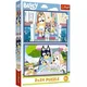 Trefl Puzzle 2x24 Bluey, Trefl